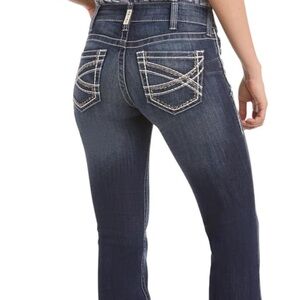 Ariat Dark Blue Boot Cut Jeans